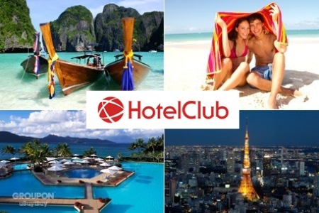 去Groupon $400買HotelClub $800會員幣，訂乜房都得