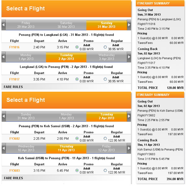馬來西亞飛螢航空$0機票！復活節檳城飛浮羅交怡或蘇梅島都有！