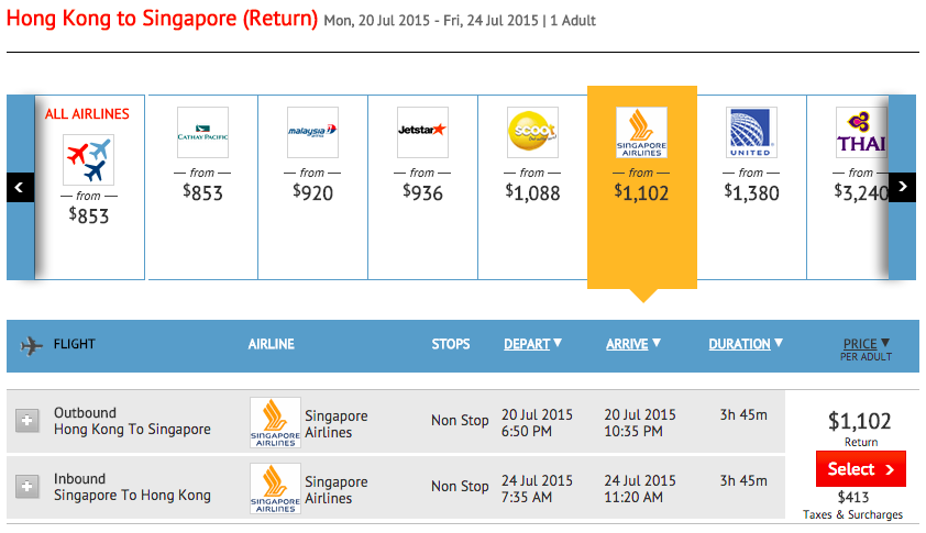 暑假靚貨！新加坡航空來回獅城$1,102起，8月31日前出發