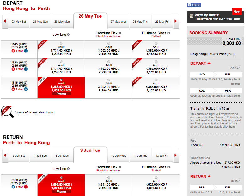 秘密割引！AirAsia 香港飛澳洲單程連稅$1,033起、台北飛吉隆波$573起，7月9日前出發