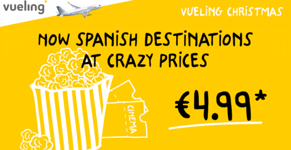 冬至食西班牙海鮮飯！伏林航空西班牙國內線單程$40起，2016年2月2日前出發