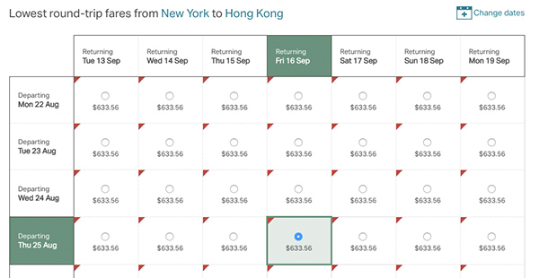 返港靚盤！國泰美國5大城市直航來回香港連稅US633/約HK$5,083起，再賺9,000里數，10月5日前出發