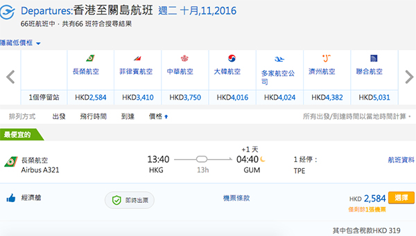 筍盤再平！長榮航空來回關島$2,265起，坐Hello Kitty機兼回程可中停台北，12月31日前出發