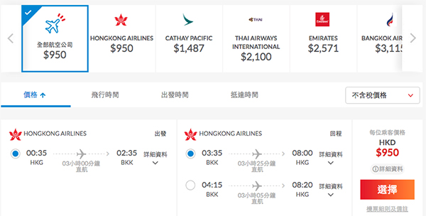 暑假Last Call！香港航空來回曼谷$950起，包20kg行李，8月24日前出發