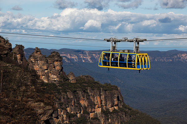 Scenic skyway, part of Scenic World in Katoomba, Blue Mountains