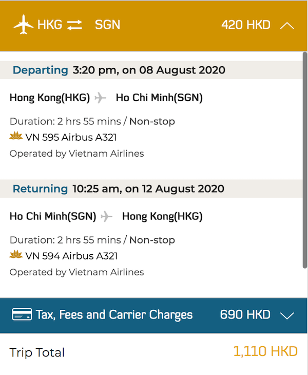 【越南】出發期至12月尾！暑假都有！越南航空來回河內/胡志明市$420起！12月22日前出發