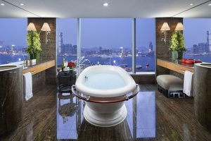 Mandarin Oriental_市區景觀套房之浴室