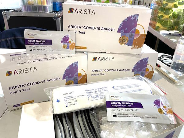 【快速測試】現貨！新加坡製 ARISTA COVID-19自我檢測套裝，低至每套$138！15分鐘即知結果，準確性達96%！