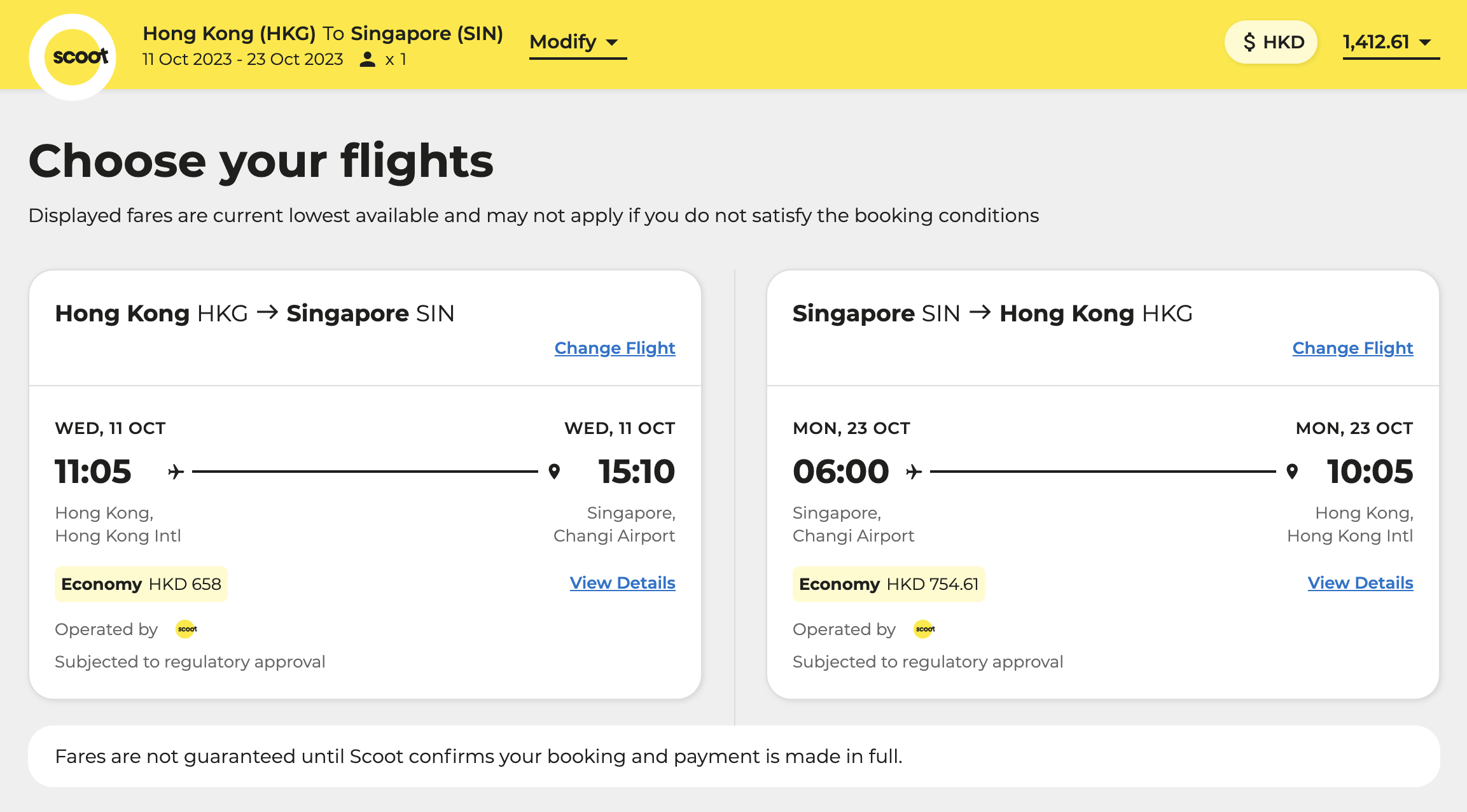 新加坡】澳門同香港出發都有優惠！酷航香港/澳門來回新加坡連稅$1,412起！11月24日前出發| 又飛啦！flyagain.la