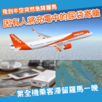 「尿袋」放錯貨艙充電累全機 easyJet客機飛途中急降羅馬